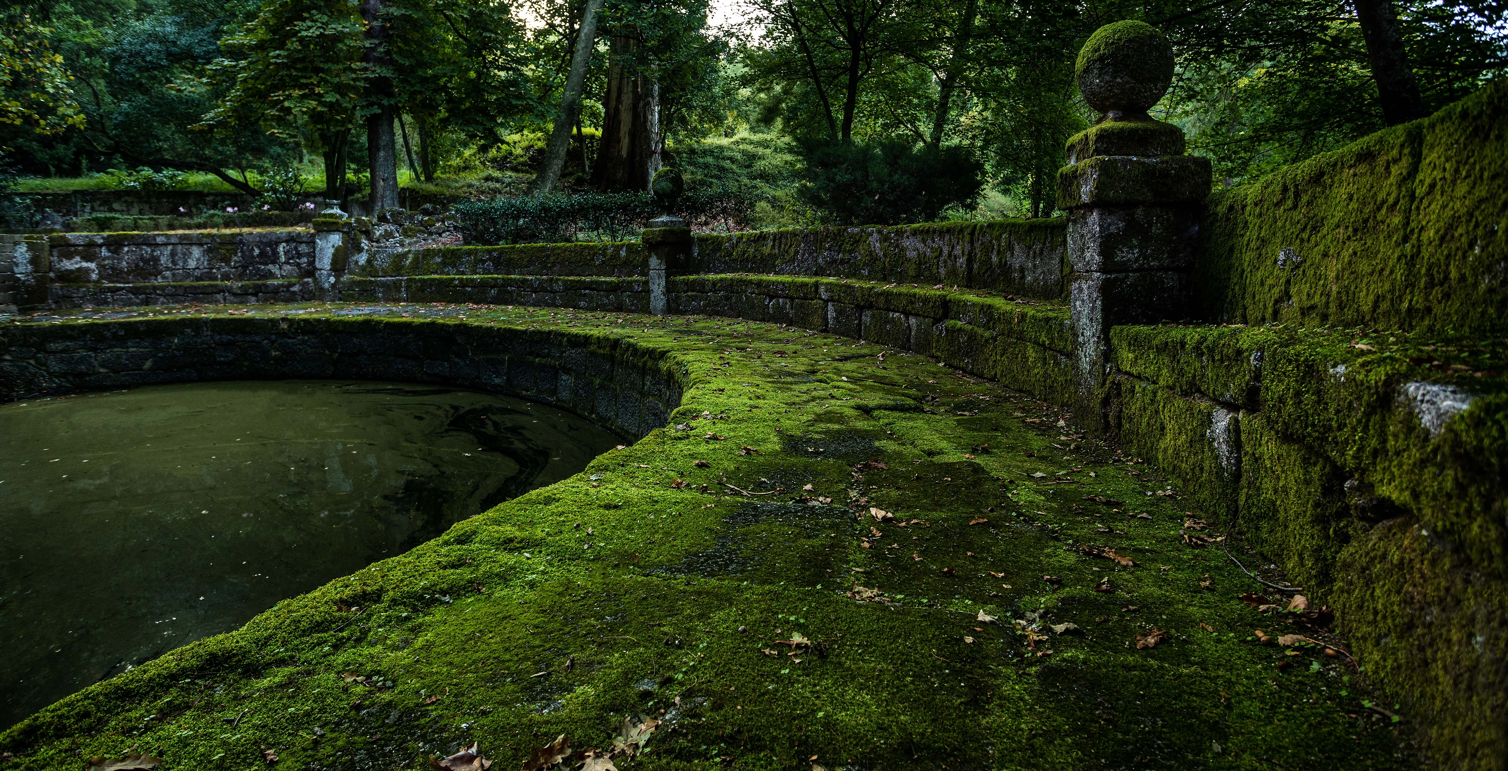 Pousada Mosteiro Guimarães, a hotel in Guimarães Historic Center, with a pond surrounded by gardens