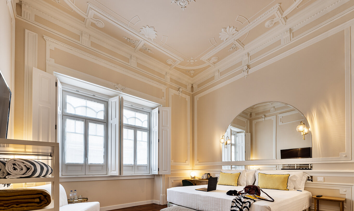 Superior Familiaal Alfândega Van De Pousada Vila Real De Santo António Heeft Een Plafond Met Architectuur Van De 20e Eeuw  