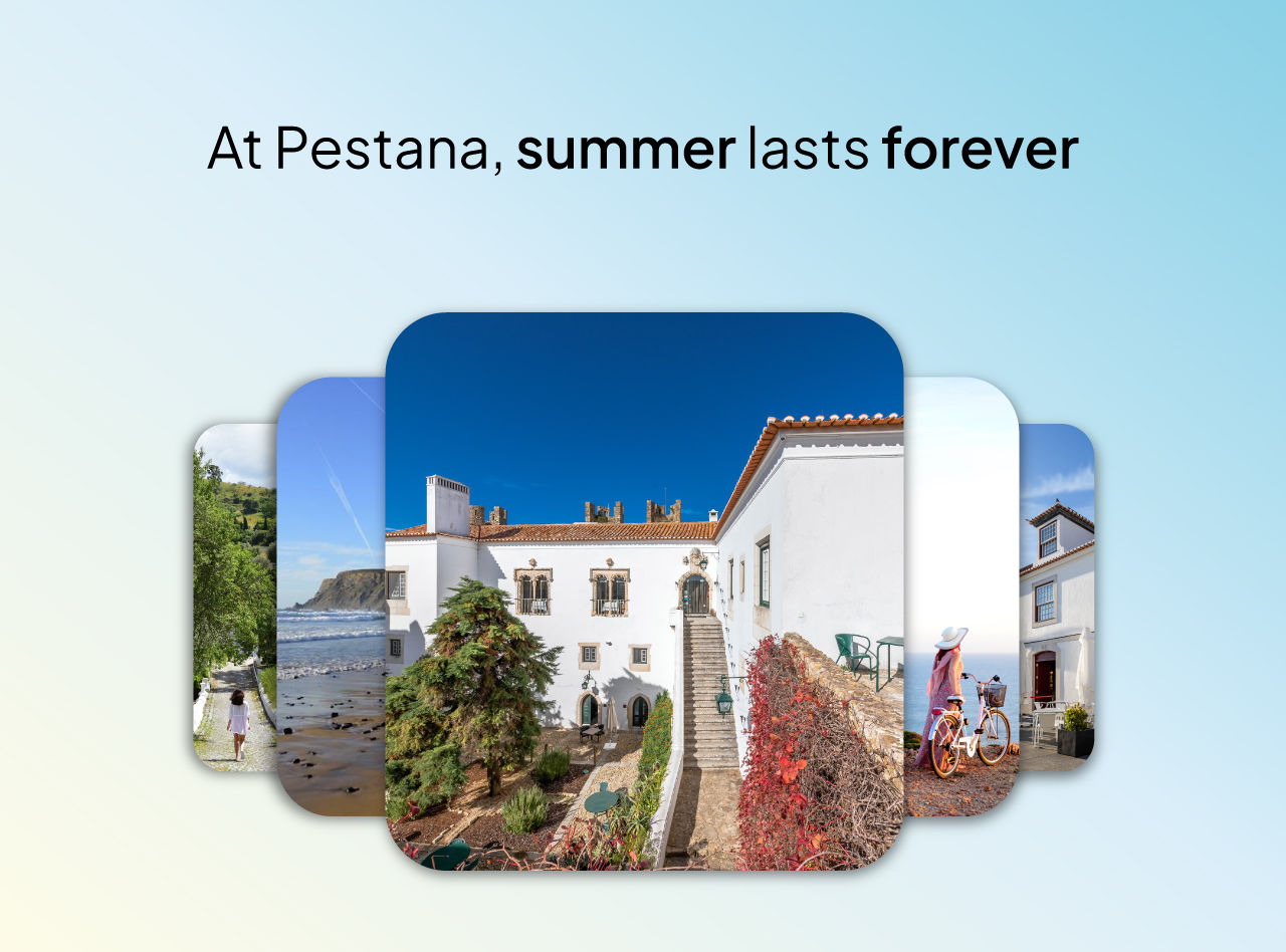 At Pestana, summer lasts forever with exclusive discounts at the Pousadas de Portugal