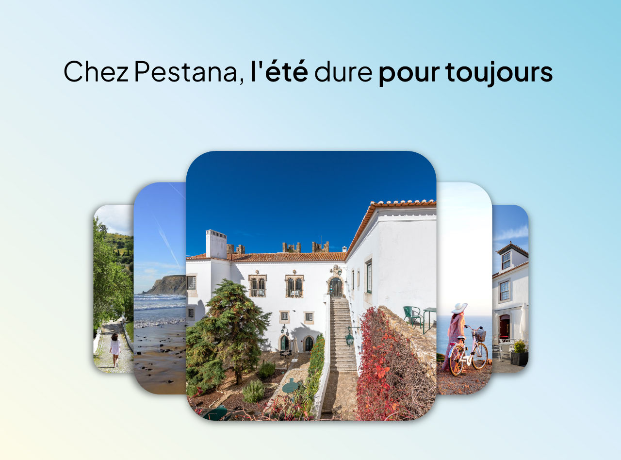 Chez Pestana, l'été dure éternellement avec des réductions exclusives dans les Pousadas de Portugal