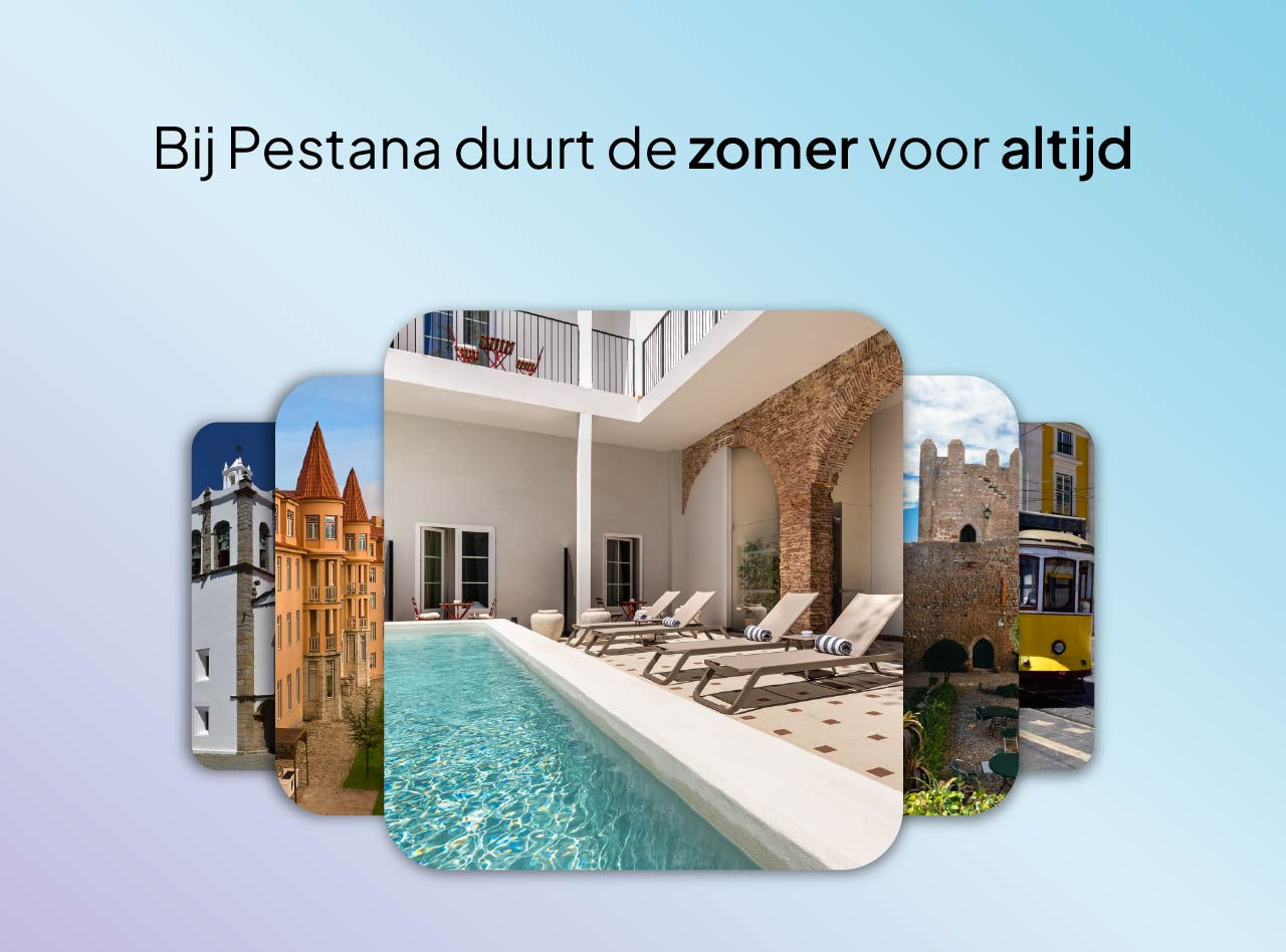 Bij Pestana duurt de zomer eeuwig met exclusieve kortingen bij de Pousadas de Portugal