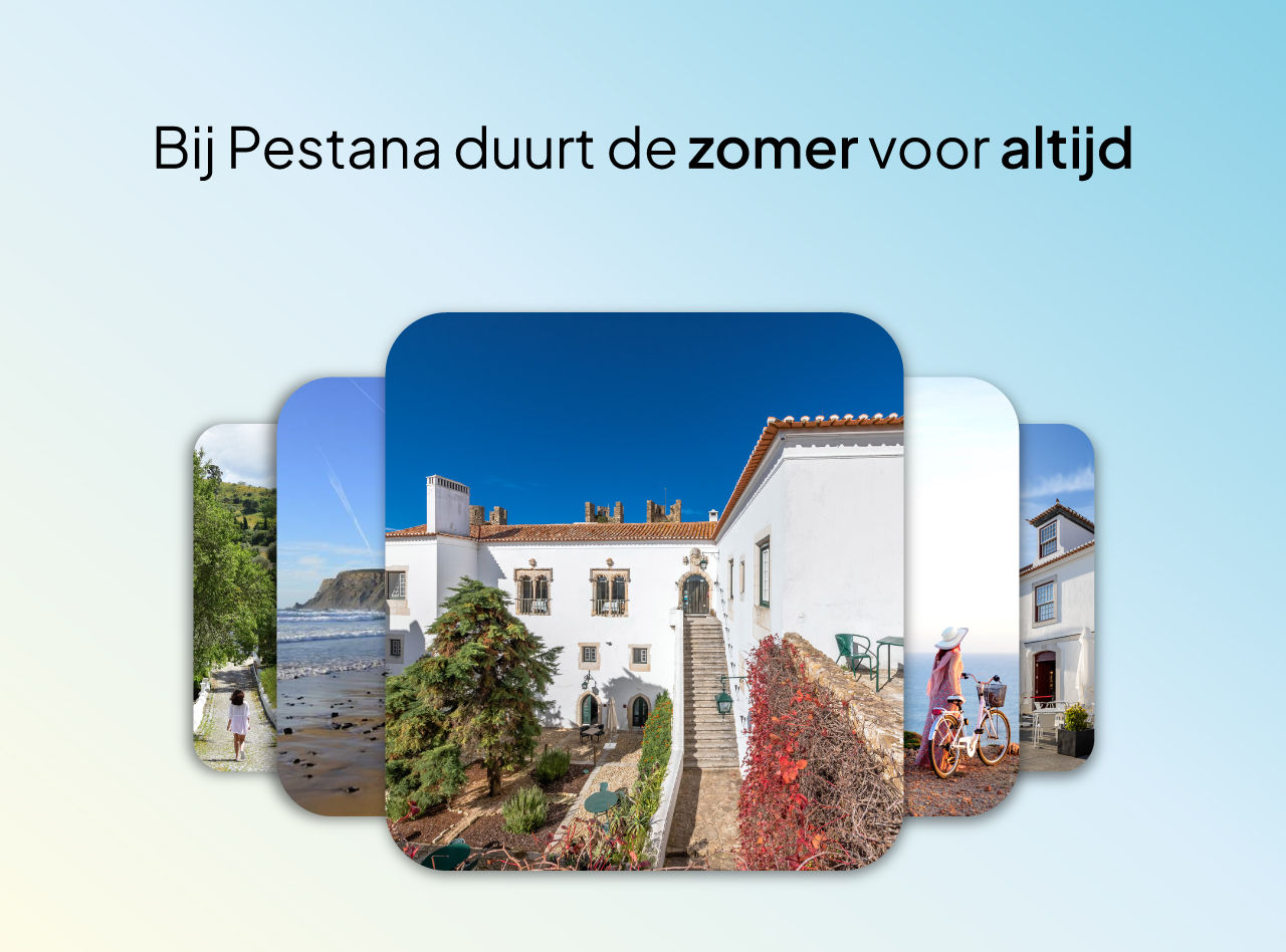 Bij Pestana duurt de zomer eeuwig met exclusieve kortingen bij de Pousadas de Portugal